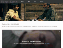 Tablet Screenshot of etiennesievers.com